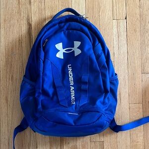 Under Armour Blue Athletic Backpack with Durable Design